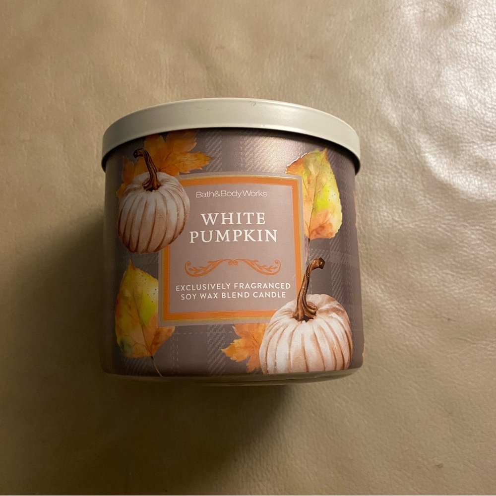 Bath & Body Works White Pumpkin Soy Candle